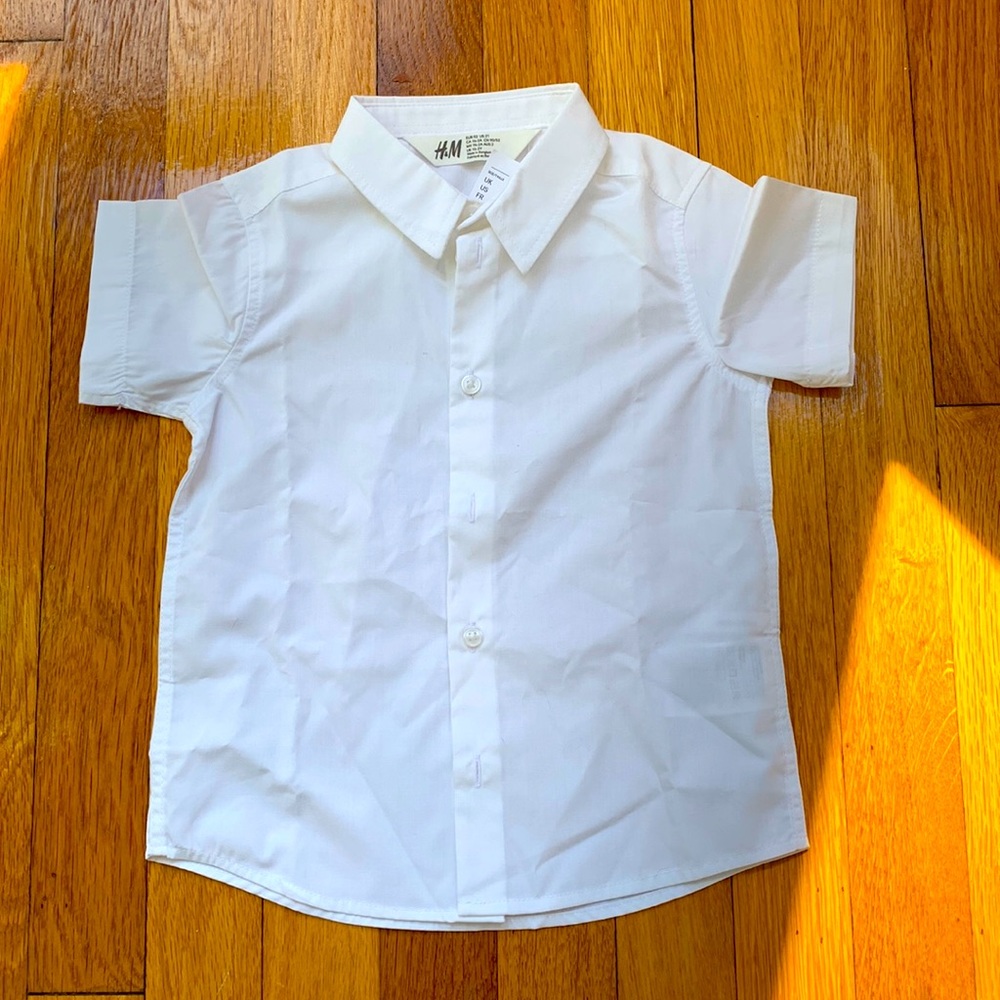 H&M toddle suit shirt
